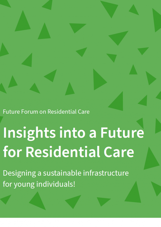 Cover Insights into a Future for Residential Care